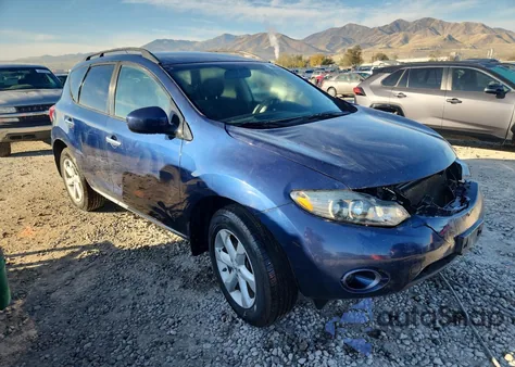 2009 Nissan Murano S from USA, damaged, VIN JN8AZ18W19W102799